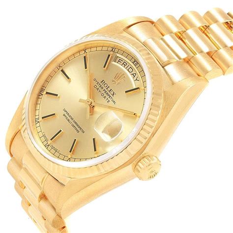 rolex watch gold for men|18 karat gold rolex watch.